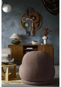 Fotoliu roșu Ovo – Miuform