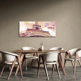 Tablou - Prriveliștea din Paris (120x50 cm)