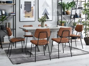 Scaun Hugo (maro + negru). Promo -12%. 1111075
