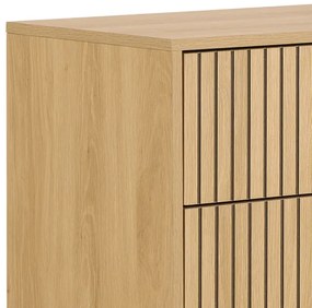 Comodă cu sertare OLIVIA, stejar