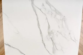 Masa extensibila Vivaldi marmura – L160-200 cm x h78