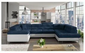 Colțar Letto 202cm Albastru