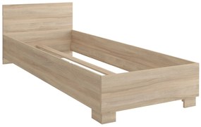 Pat de o persoană 90 cm Oleg III (Stejar sonoma). 1071612
