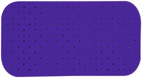 Covoras antiderapant pentru dus cu ventuze CLASS PREMIUM violet 76/36/0,5 cm