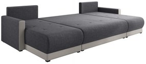 Supermobel Canapea în formă de U INSIGNIA, 286x146, Sawana, sawana05_01, gri/crem