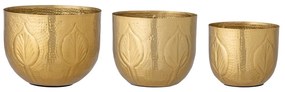 Ghivece decorative 3 buc. din metal ø 18 cm Bati – Bloomingville