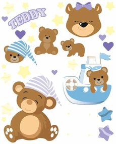 Tulimi Culoare, fericit fier Teddy - big foaie