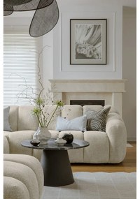 Colțar bej (cu colț pe partea dreaptă/în formă de "U") Shell – Miuform