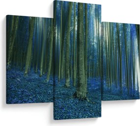 Tablou - Pădure albastră (90x60 cm)