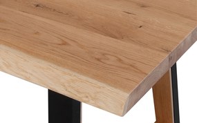 Masă stejar masiv Dining Gianna 180x90 cm sau 200x100 cm - 180 x 90 cm