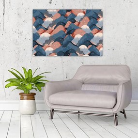 Tablou - Valuri și dealuri (90x60 cm)