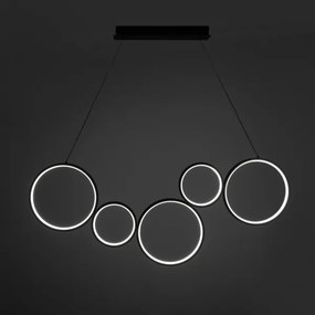 Brilagi - Lustră LED suspendată pe cablu ECHO LED/60W/230V 4000K 100 cm negru