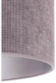 Lustră pe cablu Duolla LYON 1xE27/15W/230V d. 40 cm gri