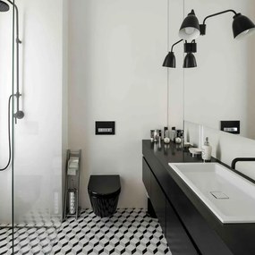 Vas Toaleta Calani Loyd Slim negru