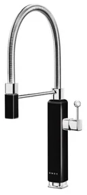Baterie de bucatarie retro Smeg MDF50BL, negru