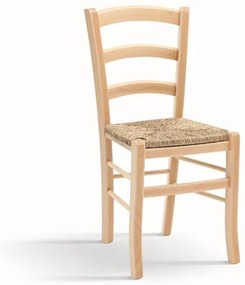 Scaun Verona, lemn fag, sezut impletitura paie - LEMN NATUR