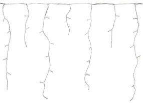 Perdea LED de Crăciun Nedis CLLC180C 180xLED/7 funcții 10,9m IP44 alb rece