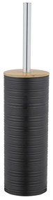 Perie de WC neagră din plastic Lyon – Allstar