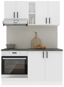 Set haaus V4, Alb, Blat Thermo 28 mm, L 140 cm