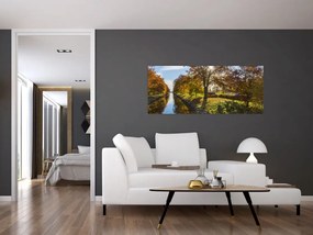 Tablou cu canal de apă (120x50 cm)