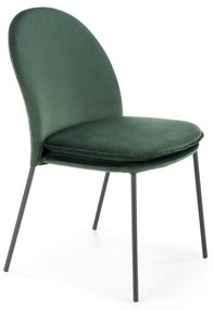 Scaun K443, verde, 50x58x84 cm