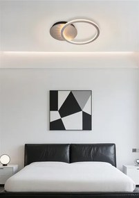 Searchlight 37121CP - Plafonieră LED reglabilă, specificații: LED/18W/230V, 3000K, 35x45 cm