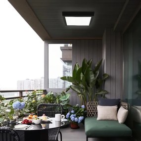 Plafonieră LED pentru baie Brilagi FRAME LED/24W/230V 3000/4000/6000K IP44 negru