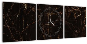 Tablou - Marmură (cu ceas) (90x30 cm)