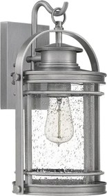 Quintiesse QN-BOOKER-M-IA - Lampă de perete pentru exterior BOOKER M 1xE27/60W/230V IP44 crom mat