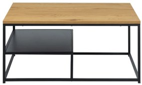 Masă de cafea CORA stejar/negru