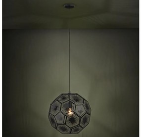 Lustră pe cablu Eglo 39619 SKOURA 1xE27/60W/230V 50 cm negru