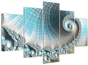 Tablou - Spirale texturate (150x105 cm)