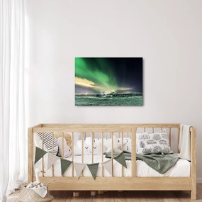 Tablou cu Aurora Borealis (70x50 cm)
