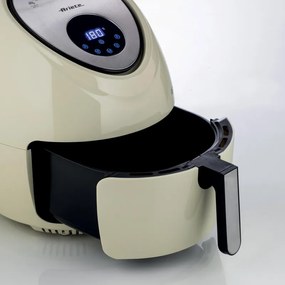 Friteuza cu aer cald Ariete AIRY FRYER XXL 4618/02, 1800W, 5.5 L, 7 programe, Timer, Ecran tactil LCD, Bej