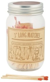 Chibrituri în borcan Esschert Design Long Matches