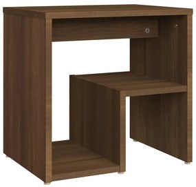 815181 vidaXL Noptieră, stejar maro, 40x30x40 cm, lemn prelucrat