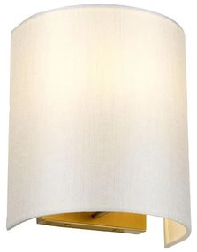 Elstead DL-COOPER-S-IV-AB - Aplica de perete COOPER, 1xE27/60W/230V, aurie