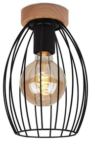 Plafonieră Brilo WAKTU 1xE27/60W/230V arbore de cauciuc