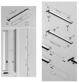 Ledvance - LED Lampă design minimalist TURN LED/6W/230V