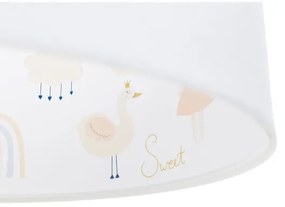 Lustră pe cablu pentru copii SWEET DREAMS 1xE27/60W/230V d. 30 cm