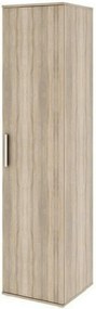 Dulap DUNAJ Tip3, stejar sonoma, PAL melaminat/stejar, cu o usa, 45x47