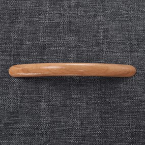 Comodă/noptieră cu sertare din pânză, negru/gri închis, PALMERA TYP 1