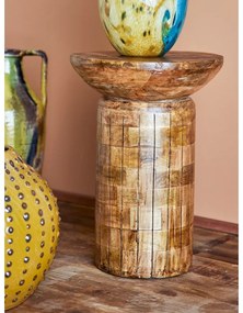 Măsuță auxiliară rotundă din lemn de mango ø 30 cm Yasme – Bloomingville