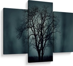 Tablou copaci în eclipsă (90x60 cm)