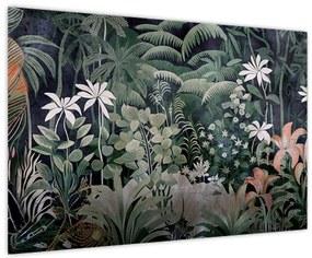 Tablou - Model de junglă pictat (90x60 cm)