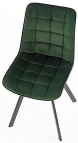 Scaun K332 velvet verde