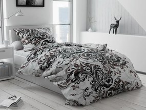 Lenjerie de pat creponata Čestmír negru Dimensiune lenjerie de pat: 70 x 90 cm | 140 x 220 cm