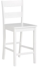 Scaun de bar alb din lemn de pin (înălțime șezut 60 cm) Torpedo – Støraa