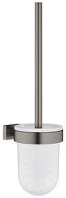 Grohe Essentials perie de toaleta insurubat Brushed Hard Graphite 40513AL1