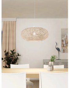 Eglo 93374 - Lampa suspendata CAMPILO 1xE27/60W/230V